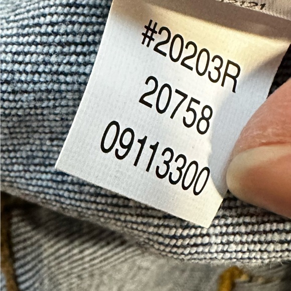 SPANX Distressed Denim Legging Medium Wash 20203R Pull On Stretch Raw Hem XS/PT - Picture 6 of 13